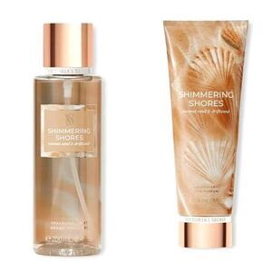 Shimmering Shores Victoria Secret (2) Piece‎ Set NEW